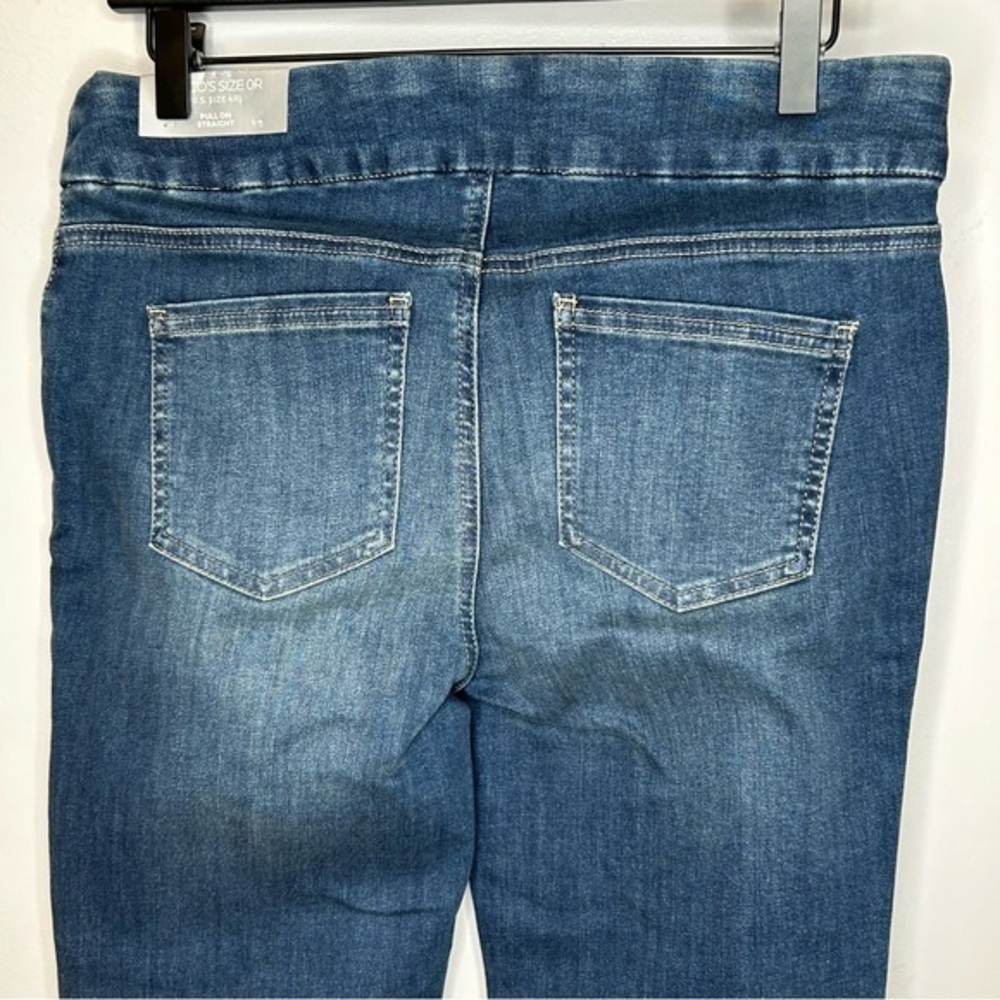Chico’s Denim Pull-On‎ Straight Leg Jeans Jeggings Size 4R Chico’s Size 0R - Picture 4 of 8